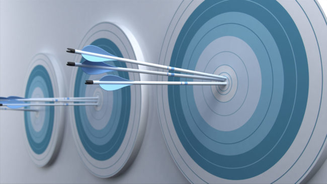 Arrows hit target.